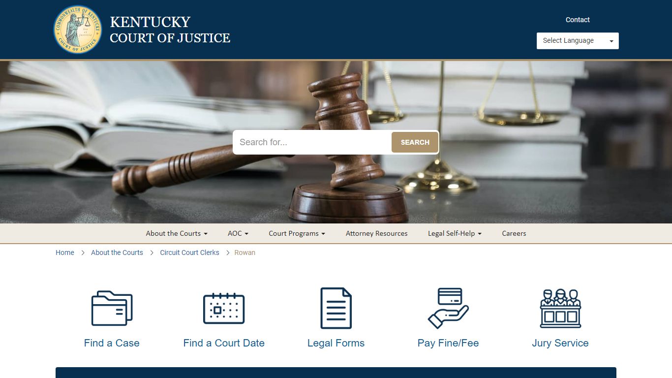 Rowan - Kentucky Court of Justice